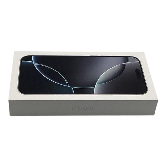 Apple iPhone 16 Pro MAX  White Titanium Empty Box ONLY with insert - Picture 5 of 6